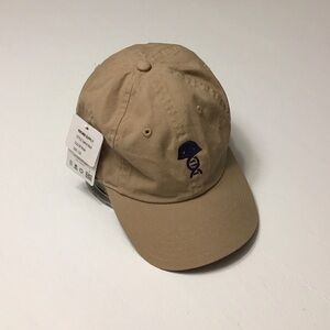 Known Supply Organic Cotton Sustainable Khaki Cap with Black Embroidery